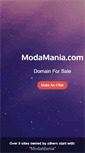 Mobile Screenshot of modamania.com